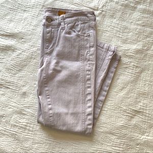 Anthropologie Pilcro Lavender Ankle Crop Jeans